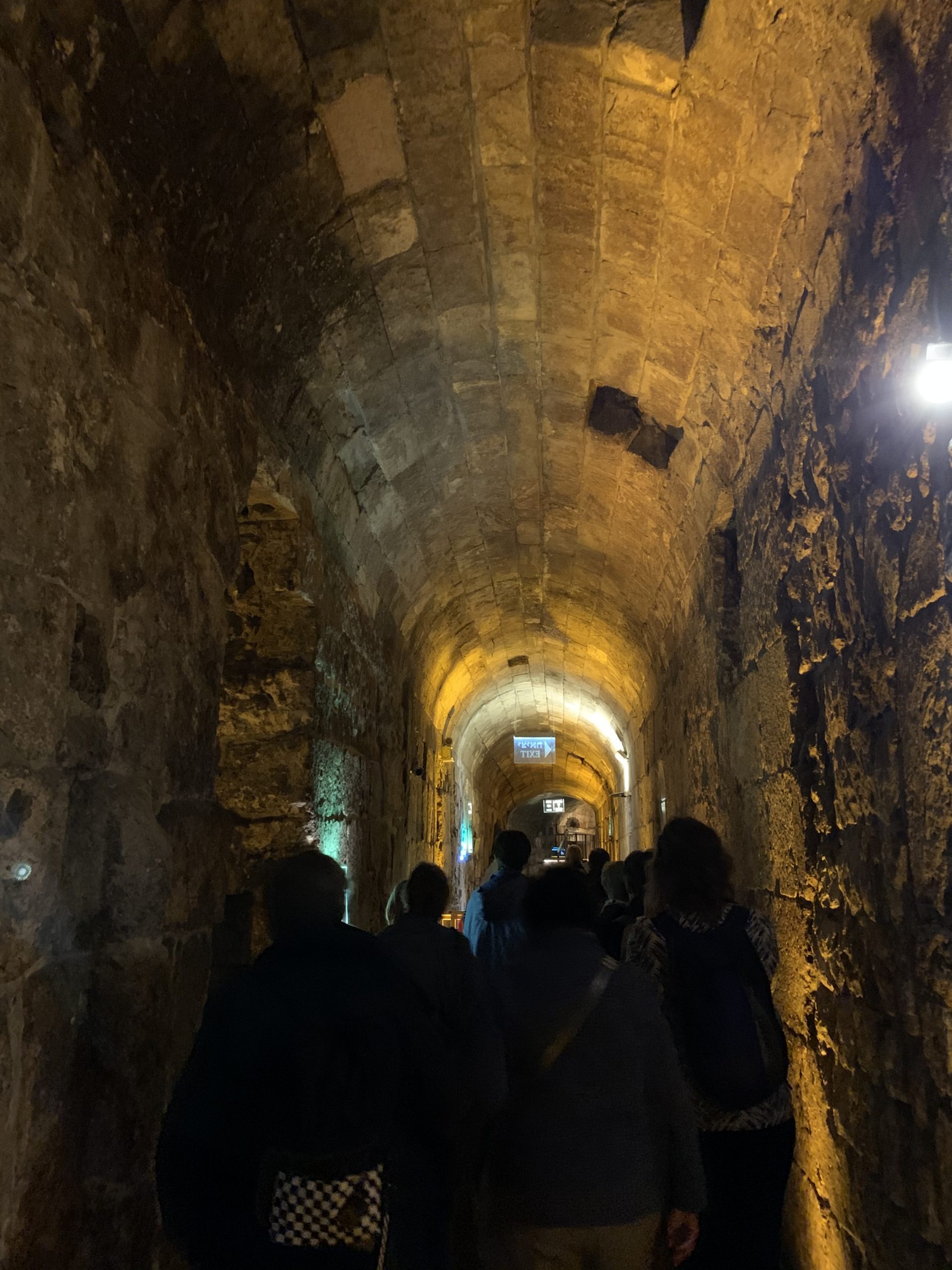 Western Wall tunnels Middle East, March 2020